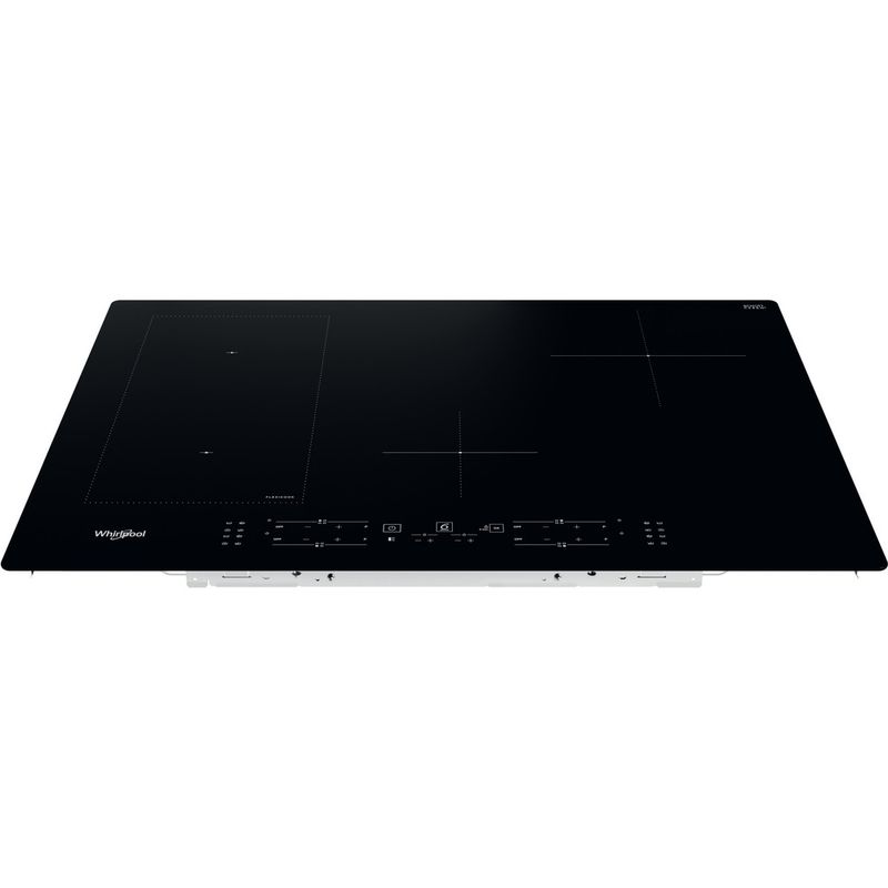 Whirlpool Table de cuisson WL B2977 NE Noir Induction vitroceramic Frontal top down