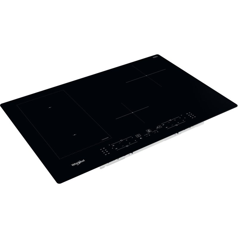 Whirlpool Table de cuisson WL B2977 NE Noir Induction vitroceramic Perspective