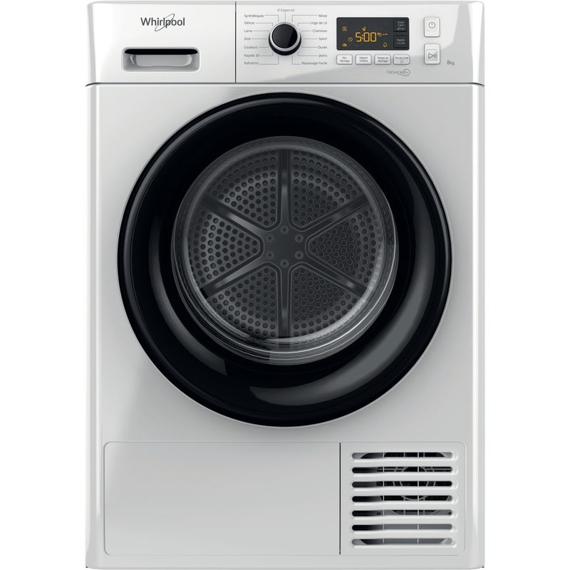 Whirlpool-Seche-linge-FT-CHA-CM11-8XBB-FR-Blanc-Frontal