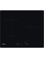 Whirlpool Table de cuisson WS Q1160 NE Noir Induction vitroceramic Frontal