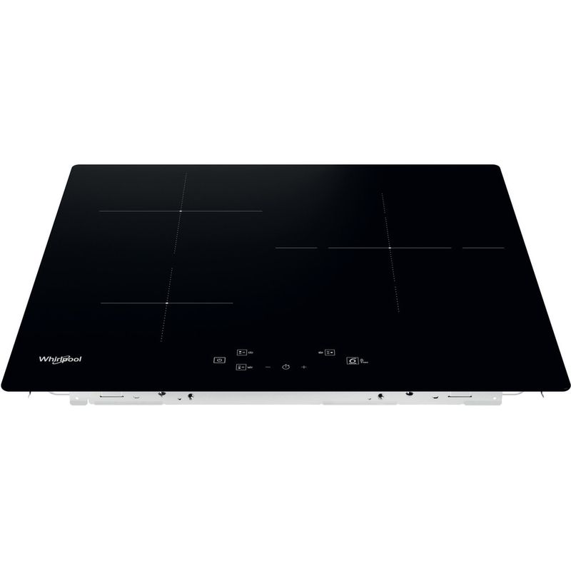 Whirlpool Table de cuisson WS Q5760 NE Noir Induction vitroceramic Frontal top down