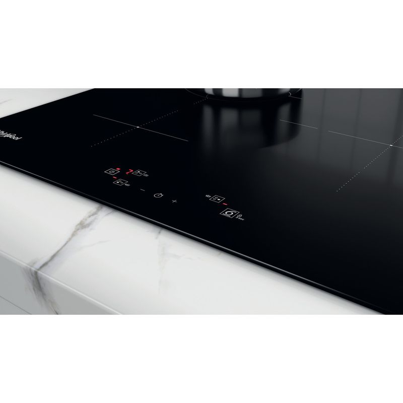 Whirlpool Table de cuisson WS Q5760 NE Noir Induction vitroceramic Lifestyle control panel