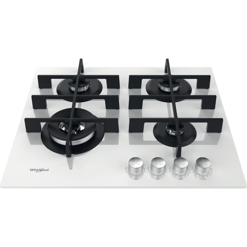 Whirlpool-Table-de-cuisson-GOWL-628-WH-Blanc-Gaz-Frontal-top-down