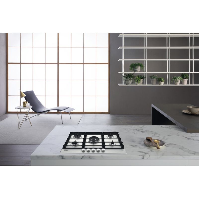Whirlpool-Table-de-cuisson-GMWL-758-IXL-FR-Inox-Ixelium-Gaz-Lifestyle-frontal-top-down