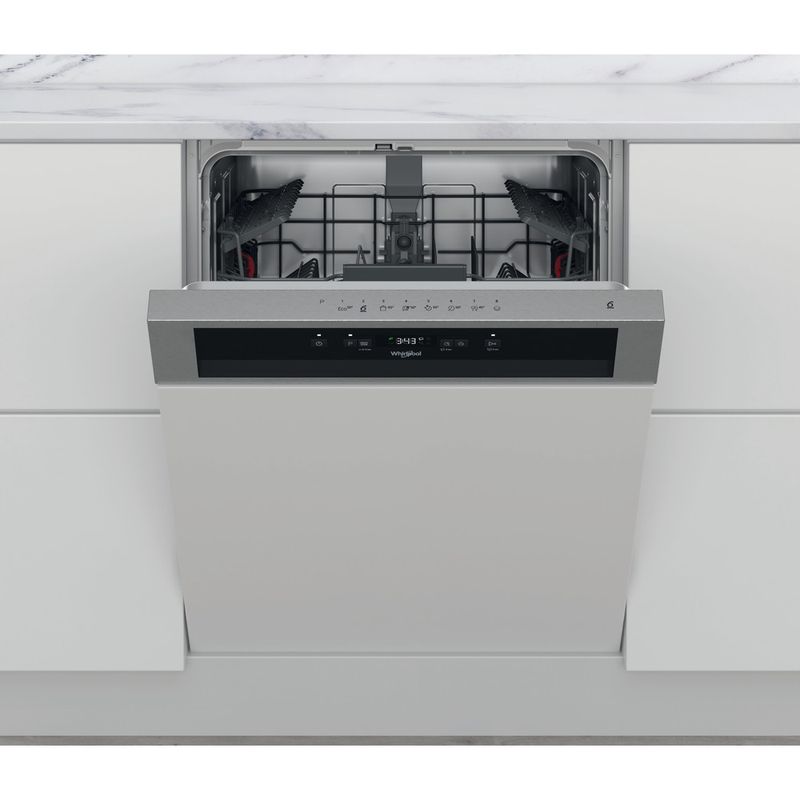 Whirlpool Lave-vaisselle Encastrable WBC 3C26 X Semi-intégré E Frontal