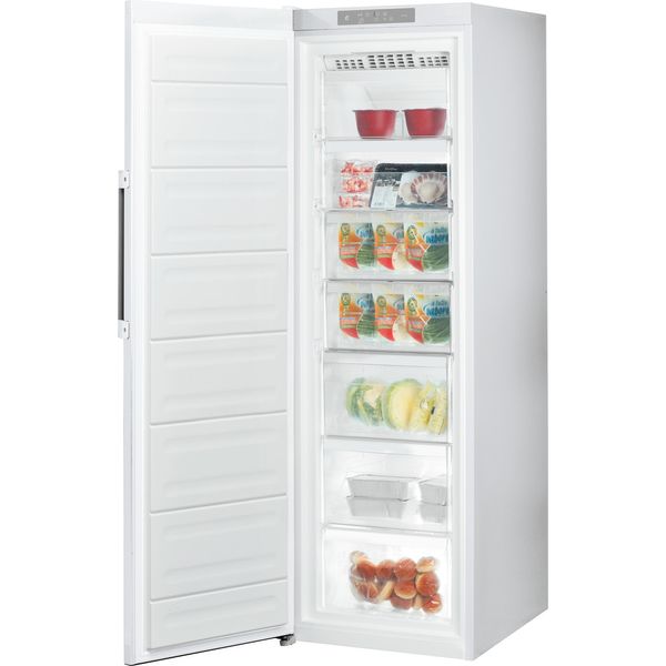 Whirlpool-Congelateur-Pose-libre-UW8-F1C-WB-F-1-Blanc-Perspective-open
