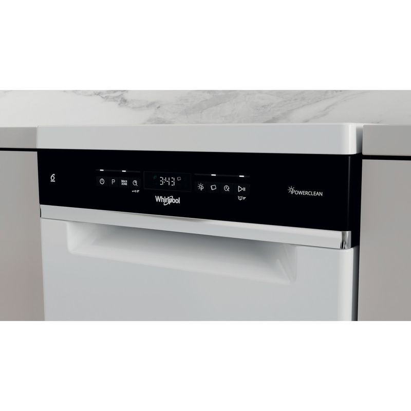 Whirlpool Lave-vaisselle Pose-libre WSFO 3T223 P Pose-libre E Lifestyle control panel