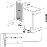 Whirlpool-Lave-vaisselle-Pose-libre-WSFO-3T223-P-Pose-libre-E-Technical-drawing