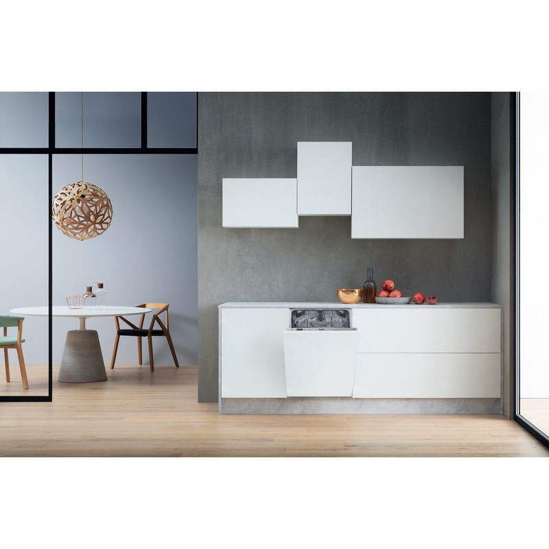 Whirlpool Lave-vaisselle Encastrable WSIC 3M17 Tout intégrable F Lifestyle frontal