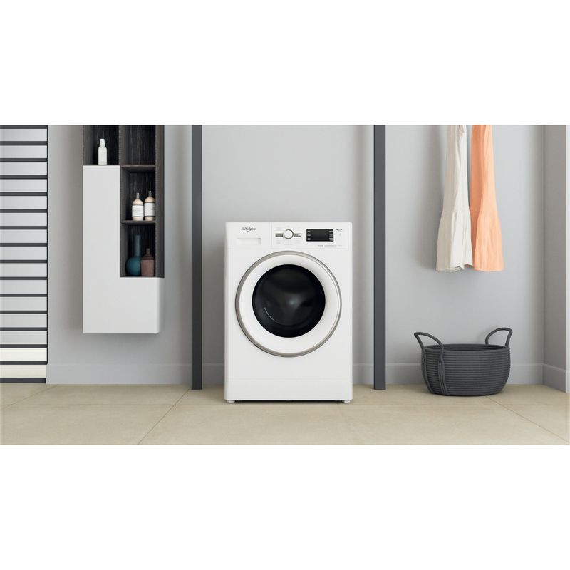 Whirlpool-Lavante-sechante-Pose-libre-FWDG961483WSVFR-N-Blanc-Lave-linge-frontal-Lifestyle-frontal