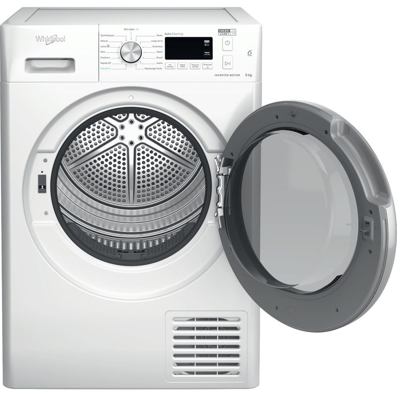 Whirlpool-Seche-linge-FFT-M11-9X2BSY-FR-Blanc-Frontal-open
