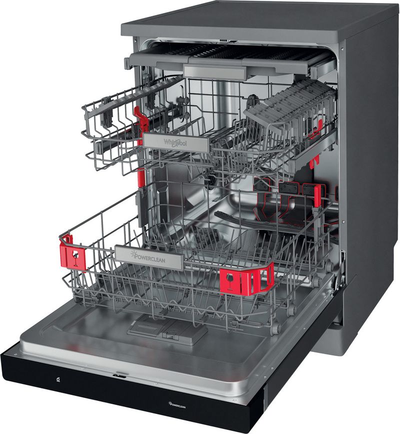 Whirlpool Lave-vaisselle Pose-libre WFP 5O41 PLG X Pose-libre C Perspective open