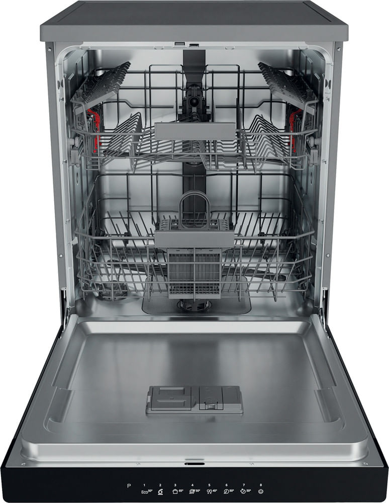 Whirlpool Lave-vaisselle Pose-libre WFC 3C34 X Pose-libre D Frontal open