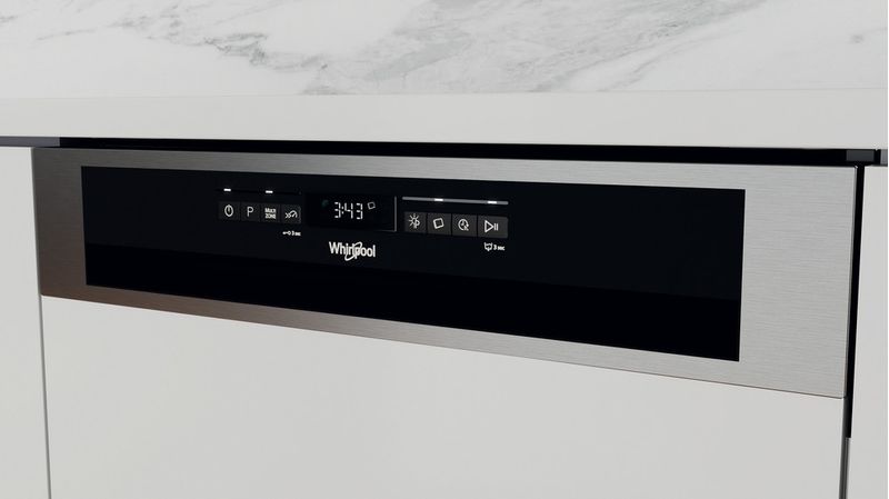Whirlpool Lave-vaisselle Encastrable WCBO 3T133 PF I Semi-intégré D Lifestyle control panel
