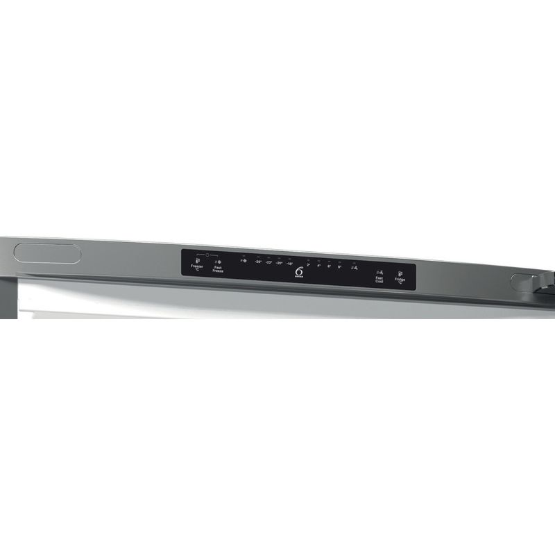 Whirlpool-Combine-refrigerateur-congelateur-Pose-libre-B-TNF-5012-OX2-Inox-2-portes-Control-panel