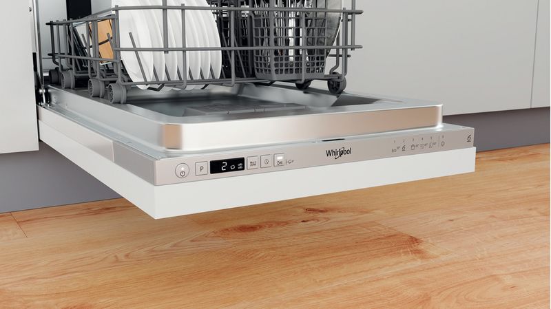 Whirlpool Lave-vaisselle Encastrable WSIC 3M27 Tout intégrable E Lifestyle control panel