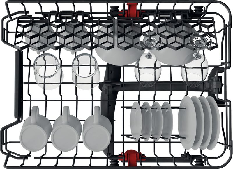 Whirlpool Lave-vaisselle Encastrable WSIC 3M27 Tout intégrable E Rack