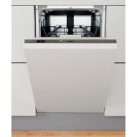 Lave-vaisselle encastrable Whirlpool: couleur inox, petite largeur - WSIO 3T223 PE X