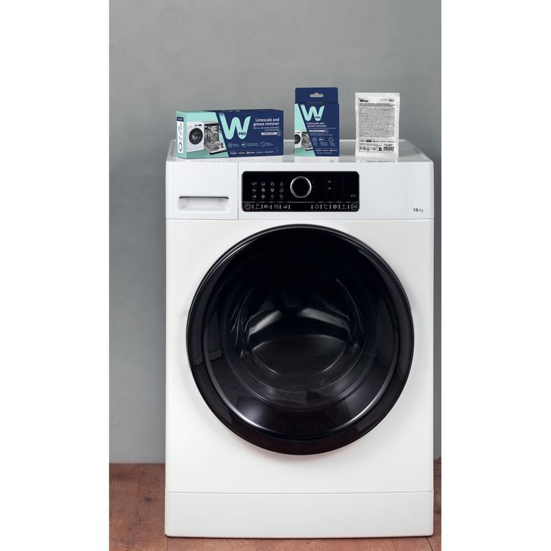 Whirlpool J00418259 DES616 Détartrant et dégraissant pour tous les  lave-linge et lave-vaisselle (6 sachets) D, F