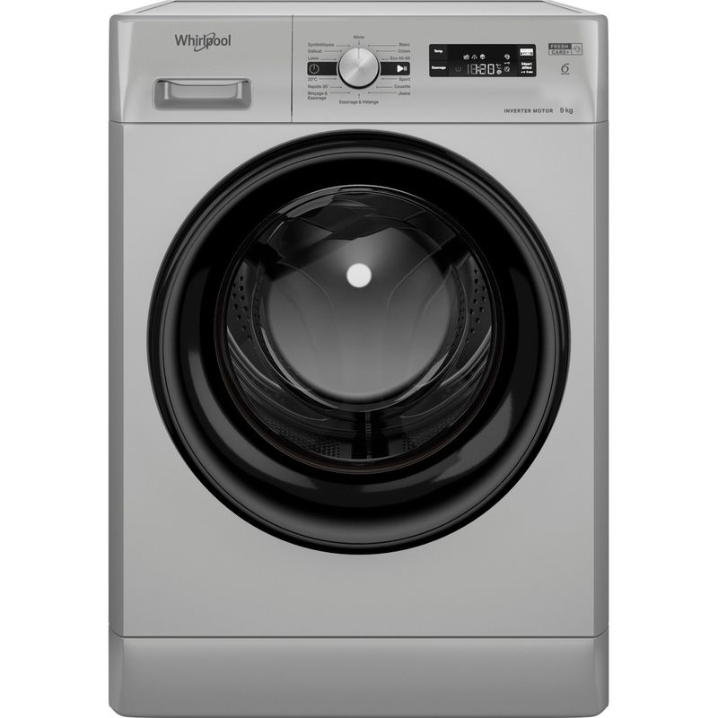 Whirlpool Lave-linge Pose-libre FFS 9248 SB FR Argent Lave-linge frontal C Frontal