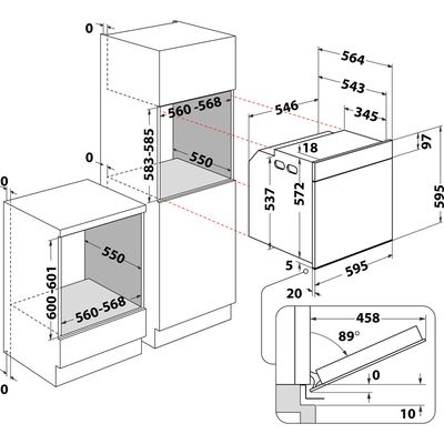 Whirlpool-Four-Encastrable-AKZ9-629-IX-Electrique-A--Technical-drawing