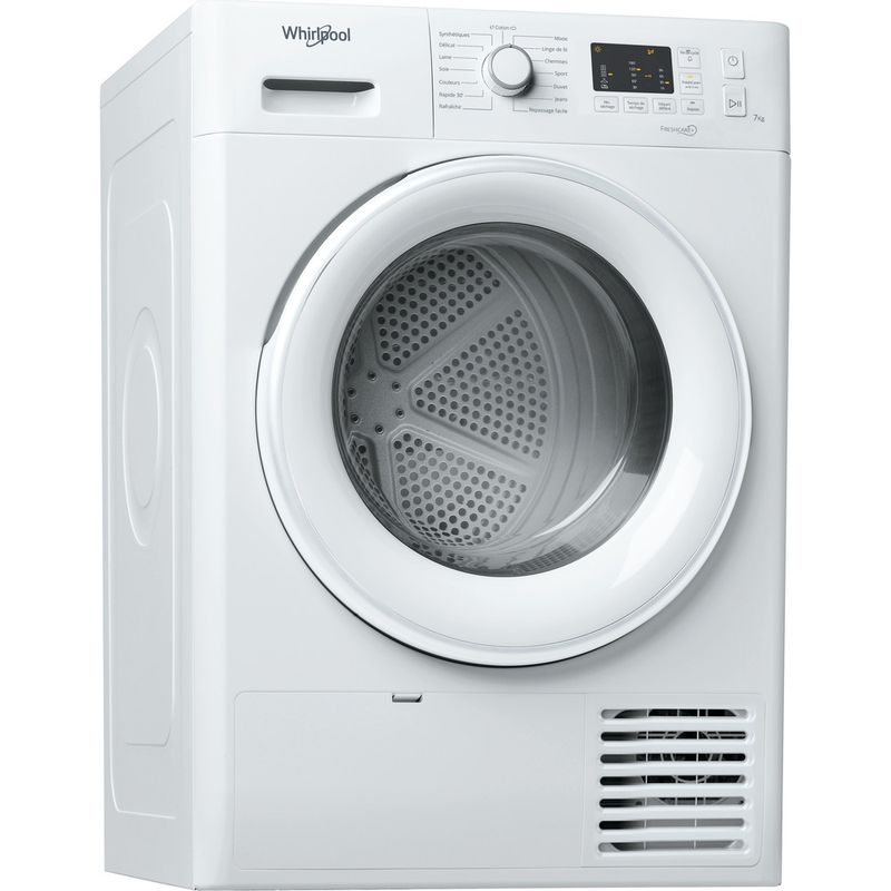 Sèche-linge à condensation Whirlpool: posable, 7,0 kg - FT CM10 7B FR