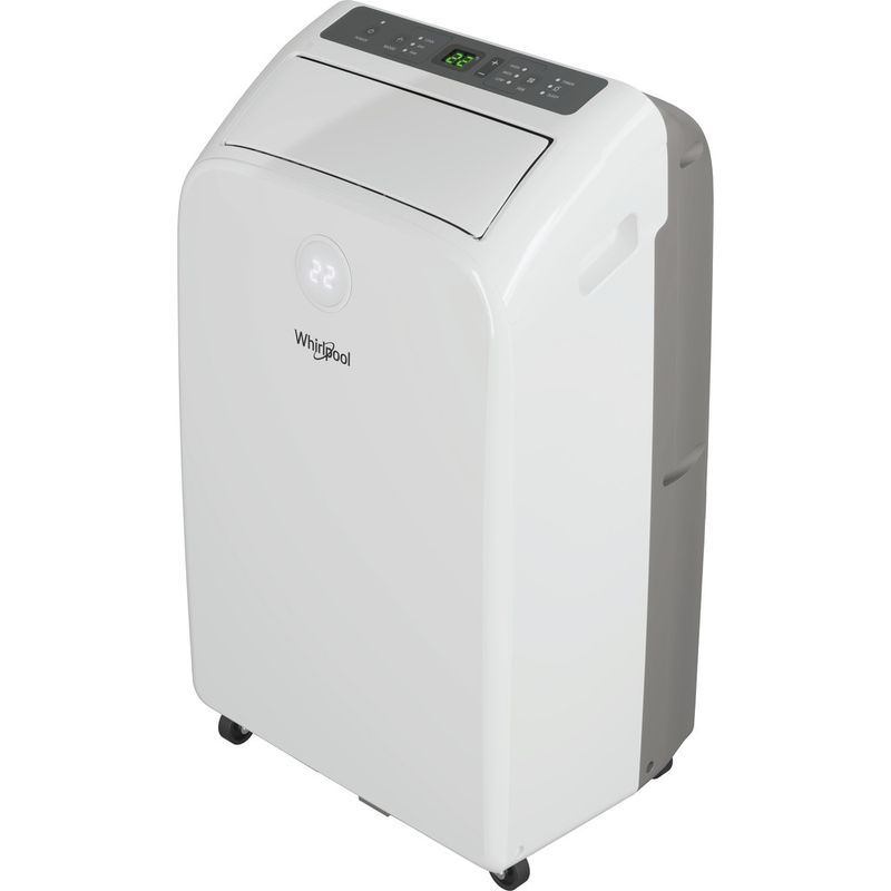 Whirlpool-Climatiseur-PACHW2900CO-A-On-Off-Blanc-Perspective