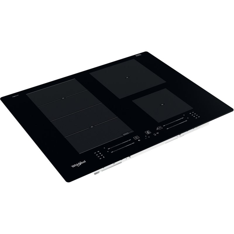 Whirlpool-Table-de-cuisson-WF-S2765-NE-IXL-Noir-Induction-vitroceramic-Perspective