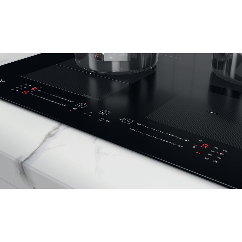 Whirlpool-Table-de-cuisson-WF-S2765-NE-IXL-Noir-Induction-vitroceramic-Lifestyle-control-panel