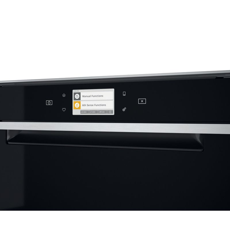 Whirlpool-Four-micro-ondes-Encastrable-W11I-MW161-Noir-gris-Electronique-40-Micro-ondes-Combine-900-Control-panel