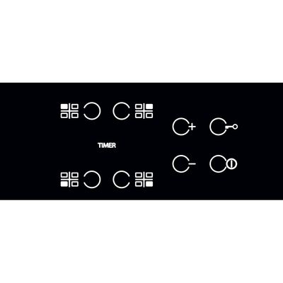 Whirlpool-Table-de-cuisson-AKT-8090-NE-Noir-Radiant-vitroceramic-Control-panel