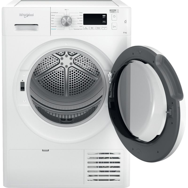 LAVE-SÈCHE LINGE WHIRLPOOL 8 KG BLANC - Meubles et décoration Tunisie