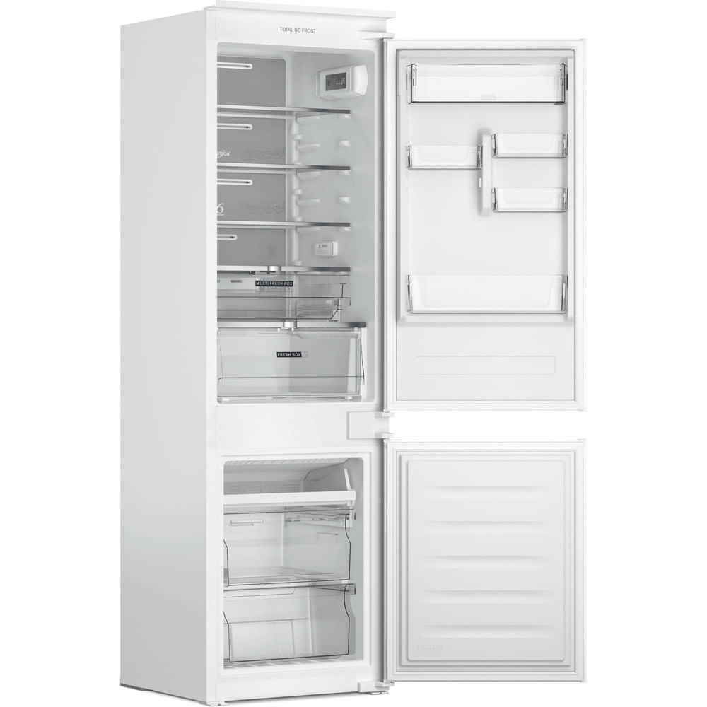 Whirlpool Réfrigérateur congélateur encastrable WHC18 T141 : consultez les spécificités de votre appareil et découvrez toutes ses fonctions innovantes pour votre famille et votre maison.