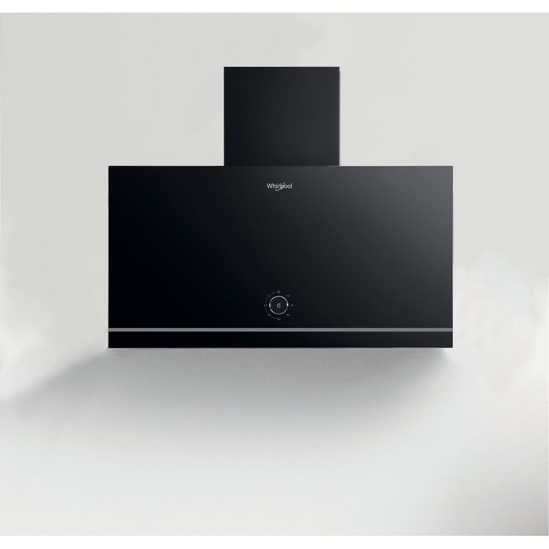 Whirlpool-Hotte-Encastrable-WHVA-62F-LM-K-Noir-Pose-libre-Mecanique-Lifestyle-frontal