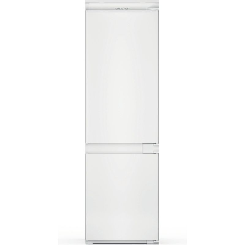 Whirlpool Combiné réfrigérateur congélateur Encastrable WHC18 T141 Blanc 2 portes Frontal