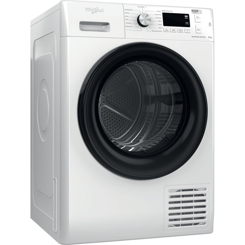 Sèche-linge posable 8 kg condensation - FFTCM118XBFR - Whirlpool