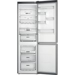 Whirlpool-Combine-refrigerateur-congelateur-Pose-libre-W7X-93T-MX-Miroir-Inox-2-portes-Frontal-open