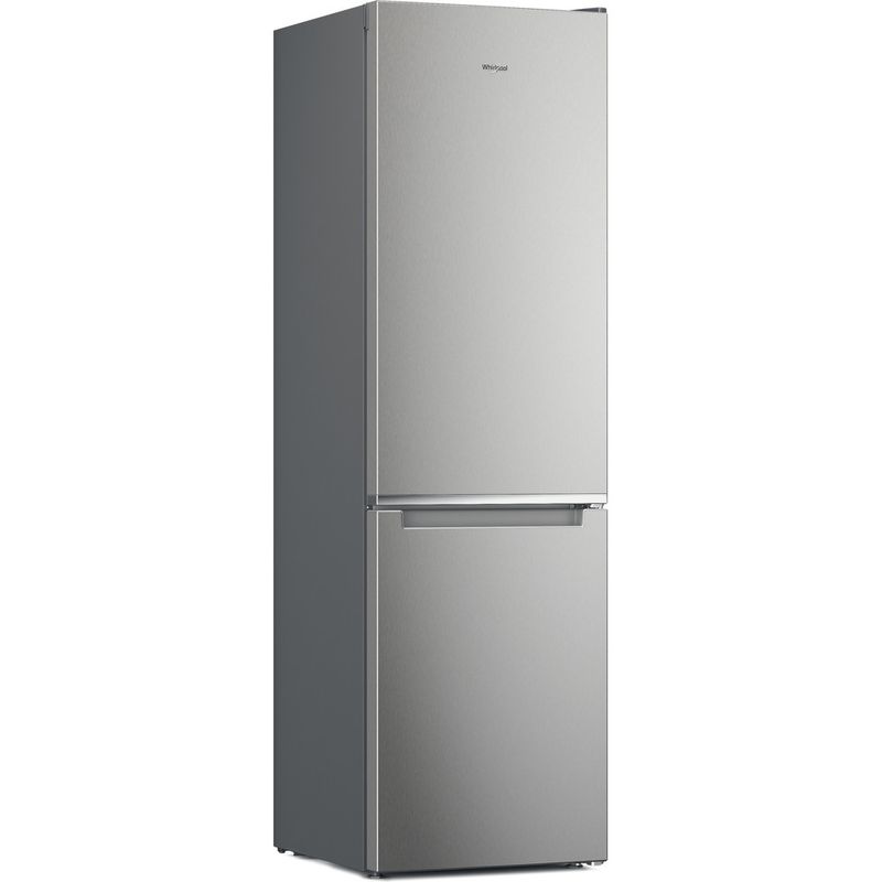 Whirlpool-Combine-refrigerateur-congelateur-Pose-libre-W7X-94A-OX-Optic-Inox-2-portes-Perspective