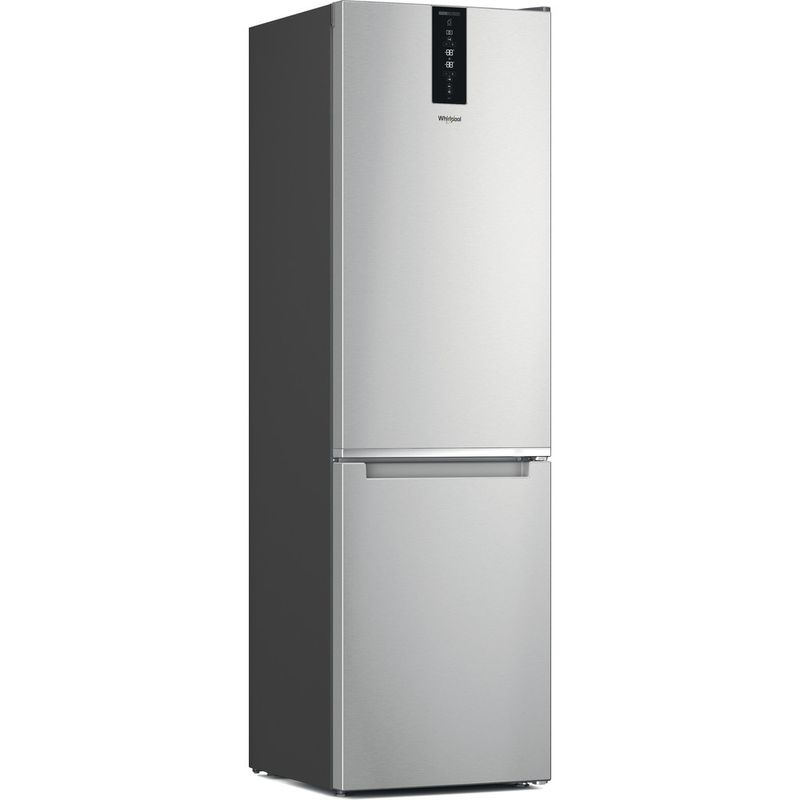 Whirlpool-Combine-refrigerateur-congelateur-Pose-libre-W7X-94T-SX-Saturn-Steel-2-portes-Perspective