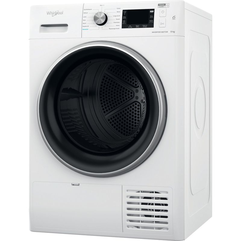 Sèche-linge posable 9 kg pompe à chaleur - FFTM229X3BSFR