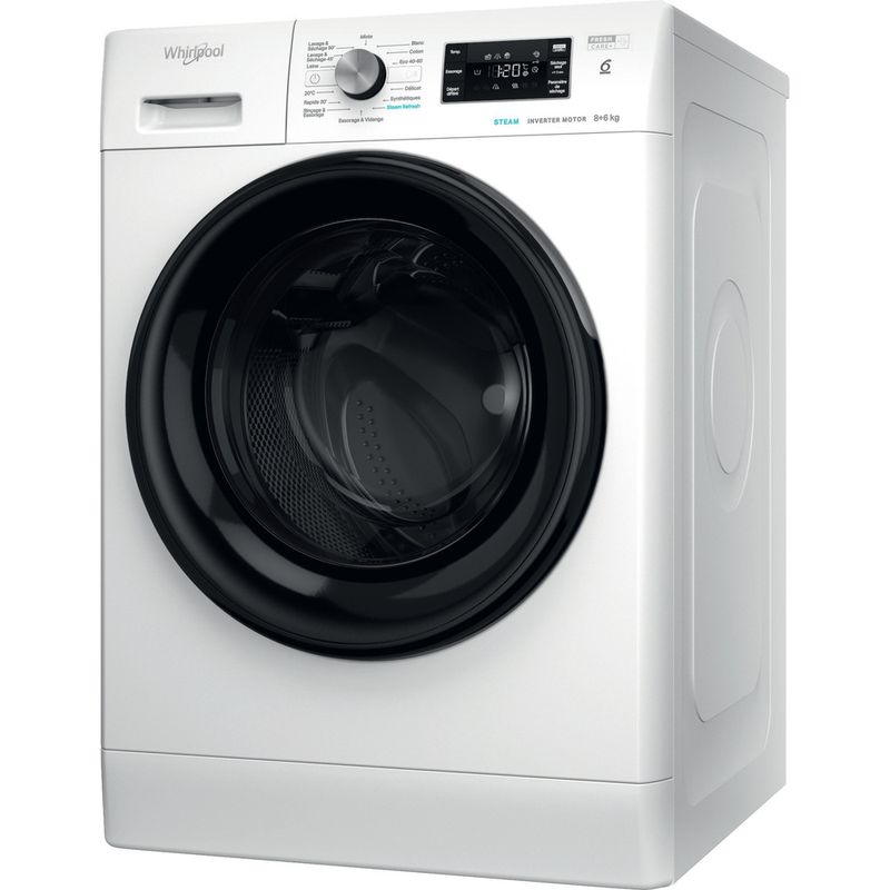 Lavante séchante posable Whirlpool: 0,0 kg - FWDD117168SBS EX