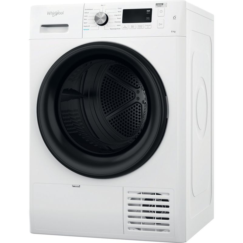 Sèche-linge posable pompe à chaleur - FFTM118X1BFR - Whirlpool