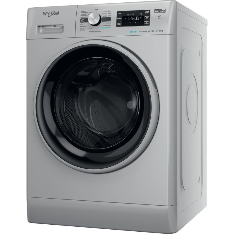 WHIRLPOOL Lave-linge Séchant 9Kg 1400 trs/min Vapeur FreshCare+