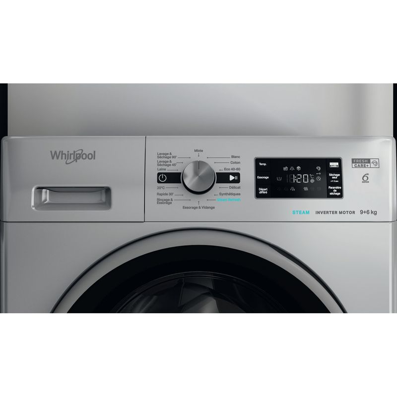 WHIRLPOOL Lavante-Séchante 9/6Kg 1400 trs/min Système FreshCare+