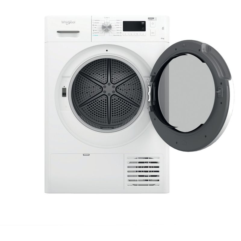 Whirlpool-Seche-linge-FFT-M11-82-EE-Blanc-Frontal-open