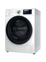 Whirlpool Lave-linge Pose-libre W8 W946WR FR Blanc Lave-linge frontal A Perspective