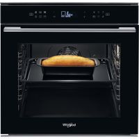 Four multifonction encastrable Whirlpool: couleur noir, pyrolyse - W7 OM4 4S1 P BL