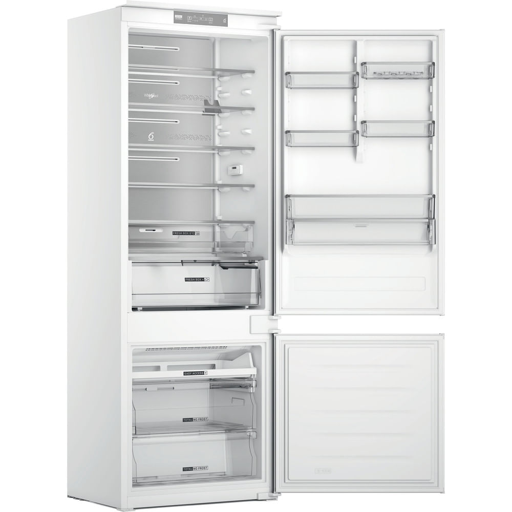 Réfrigérateur congélateur encastrable WHIRLPOOL SP40800 Capacité XXL 400 L  largeur 70 cm A+ Pas Cher 