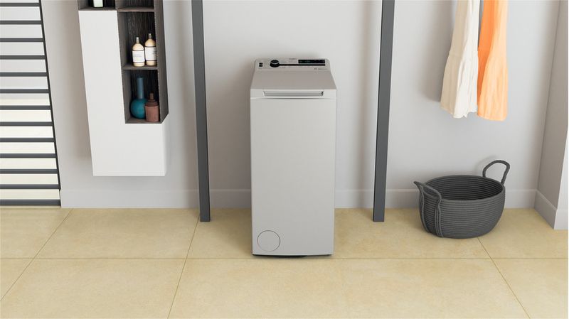 Whirlpool Lave-linge Pose-libre TDLRSX 7232BS FR Argent Lave-linge top D Lifestyle frontal