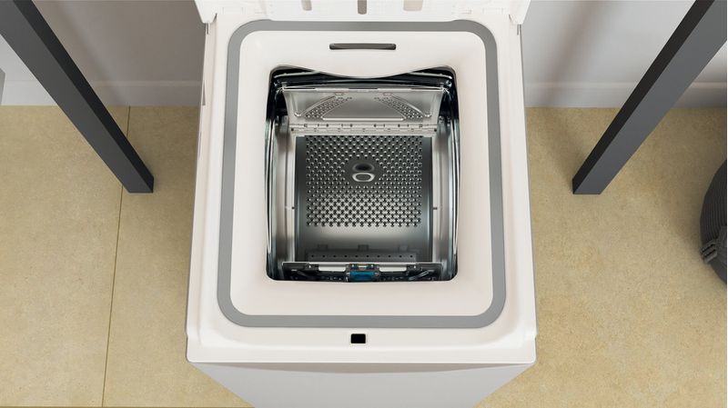 Whirlpool Lave-linge Pose-libre TDLRSX 7232BS FR Argent Lave-linge top D Drum